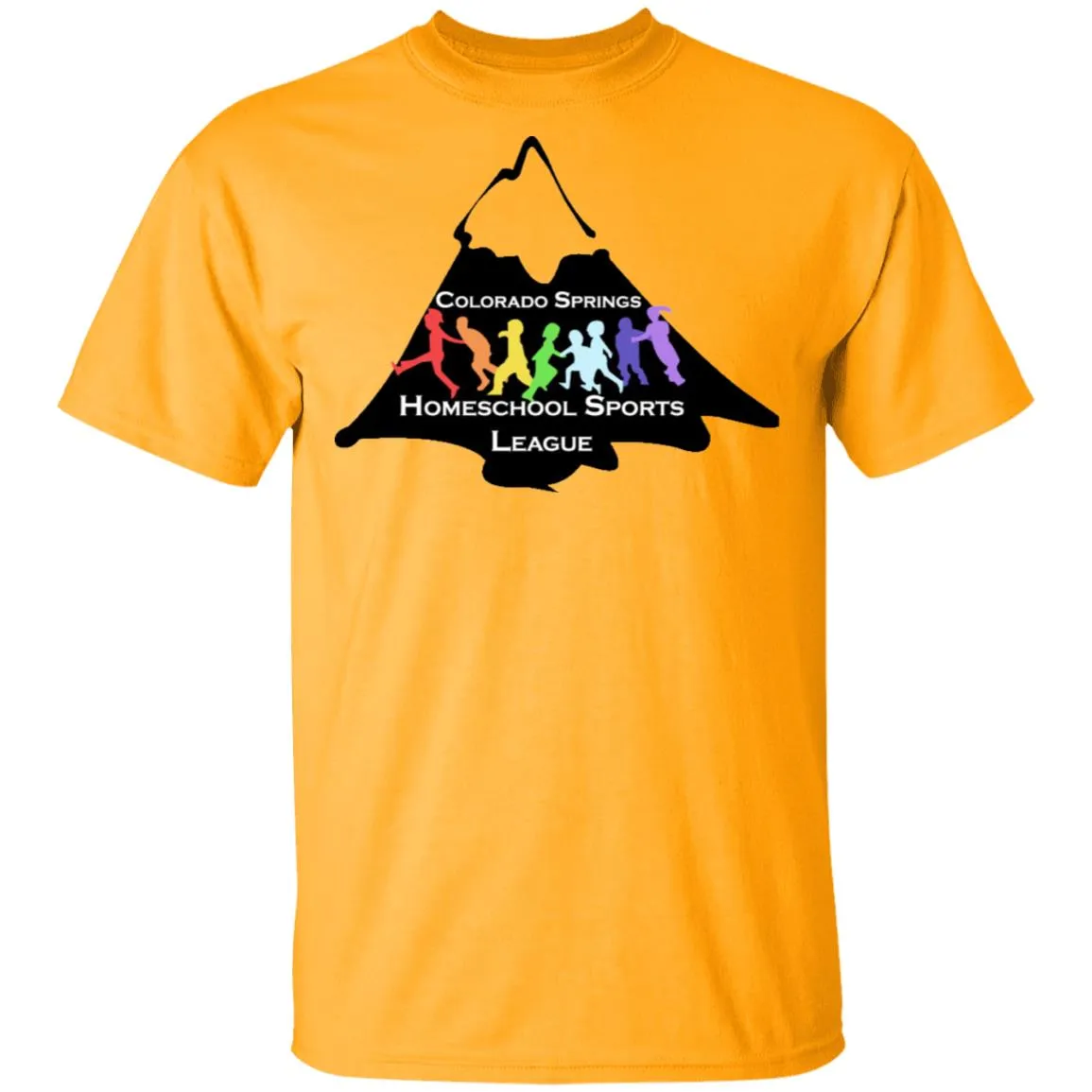CO Springs Home School Sports League G500 Gildan 5.3 oz. T-Shirt