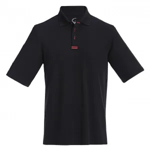 Collared Performance Polo with Neon Trim - Left Chest Logo