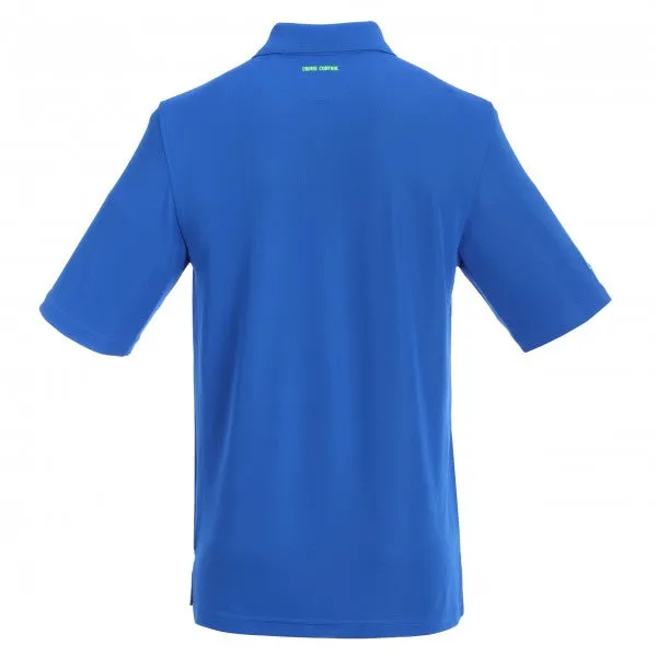 Collared Performance Polo with Neon Trim