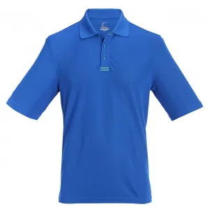 Collared Performance Polo with Neon Trim