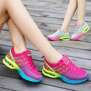Colorful Women's Running Shoes - Lightweight Breathable Sneakers