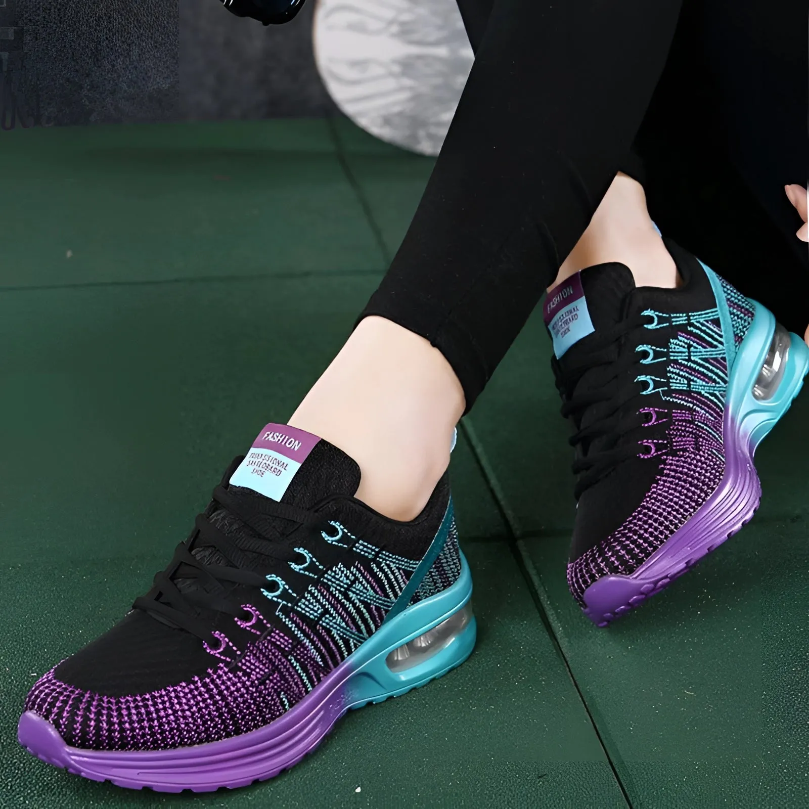Colorful Women's Running Shoes - Lightweight Breathable Sneakers