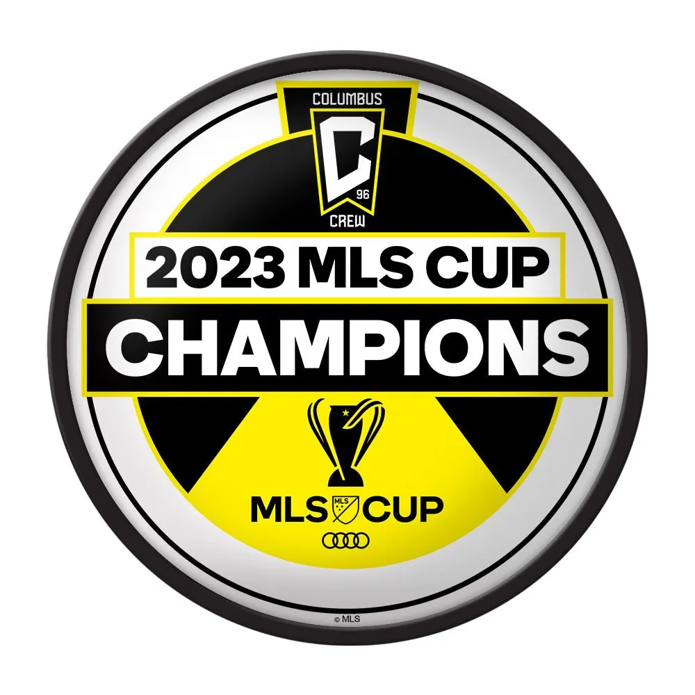 Columbus Crew: MLS Cup Champs - Modern Disc Wall Sign