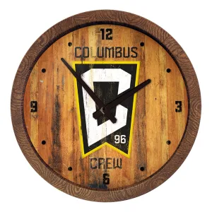 Columbus Crew: Weathered "Faux" Barrel Top Clock