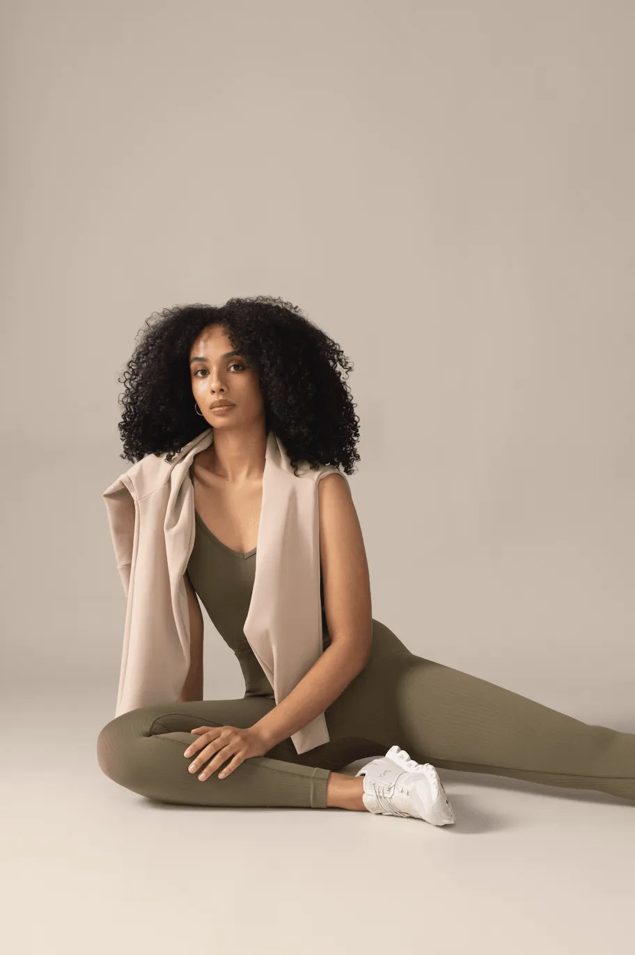 Contour Seamless Bra - Olive