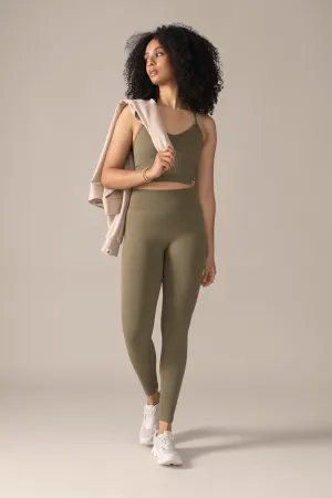 Contour Seamless Bra - Olive