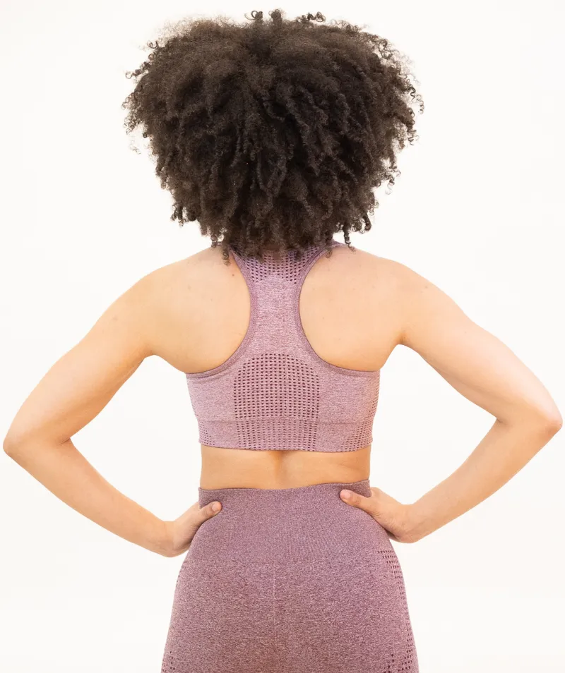 Core Sports Bra | Motivated Maroon