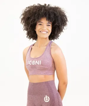 Core Sports Bra | Motivated Maroon
