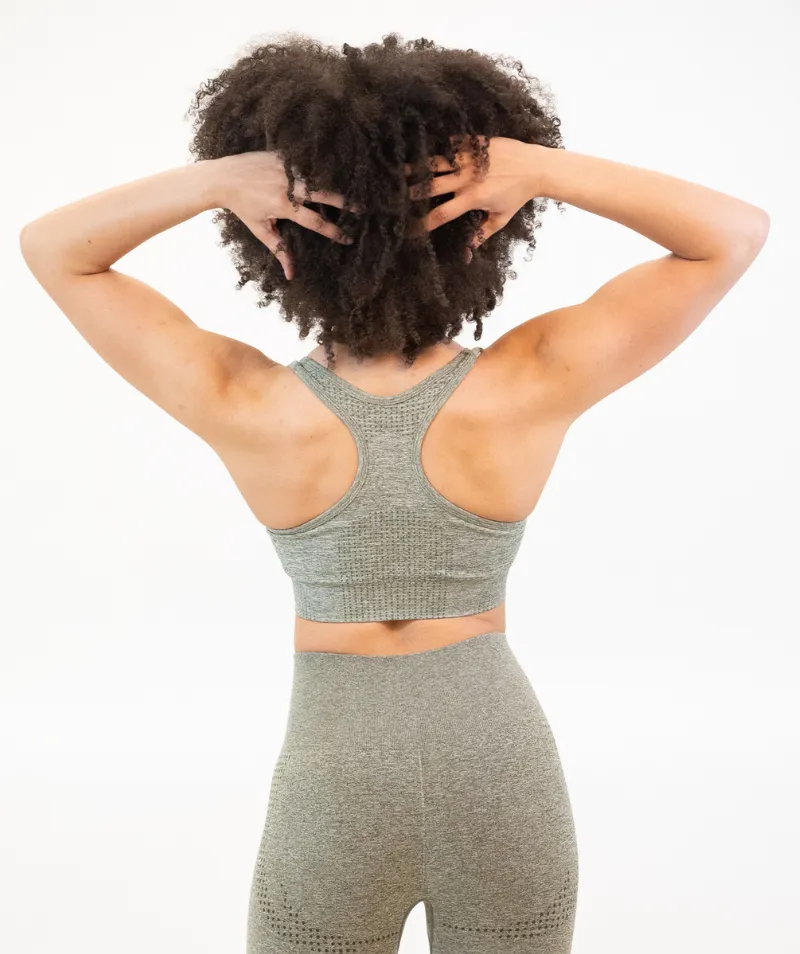 Core Sports Bra | Optimistic Olive