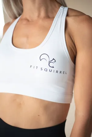 Core Sports Bra Snow - White