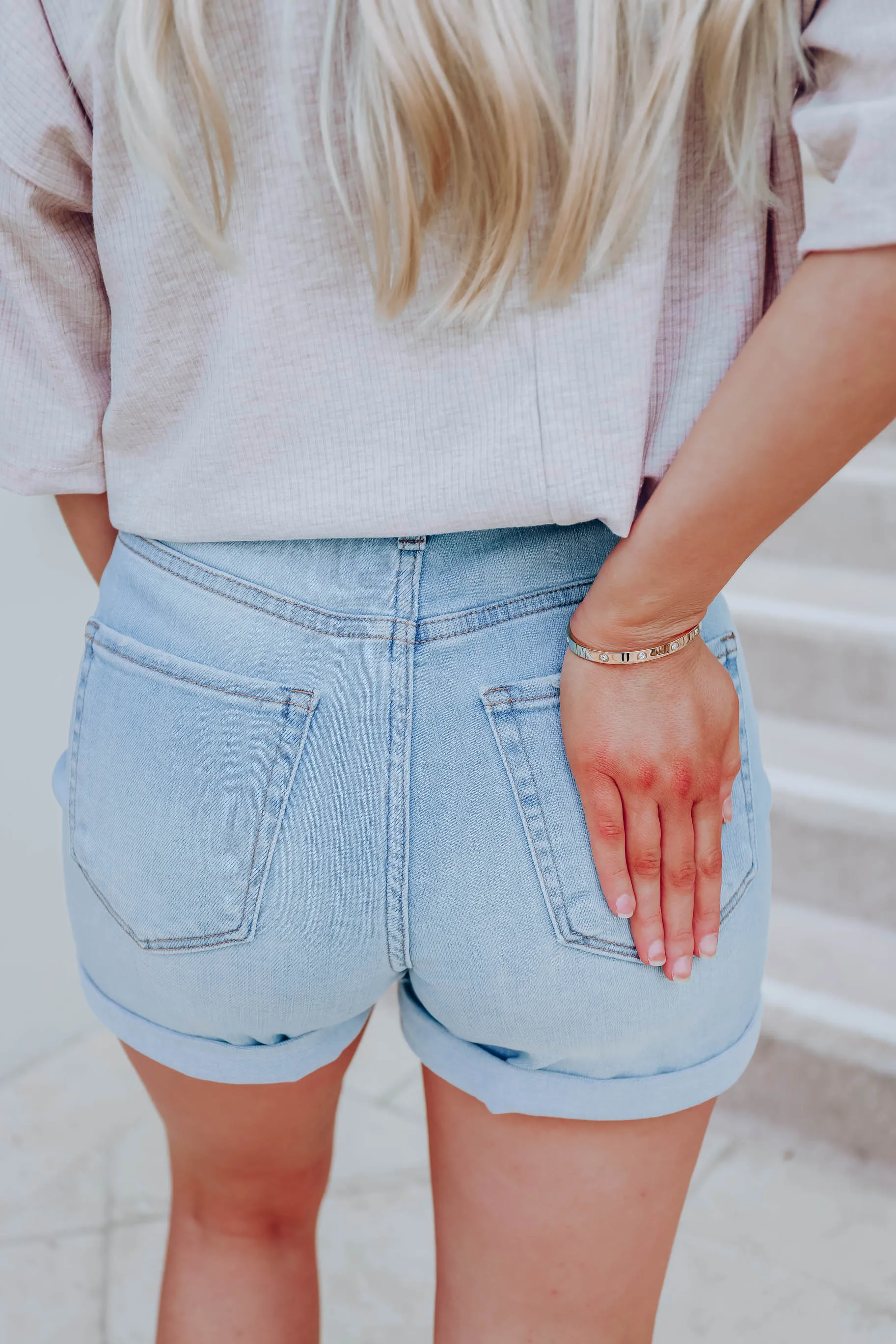 Crawford Denim Mom Shorts