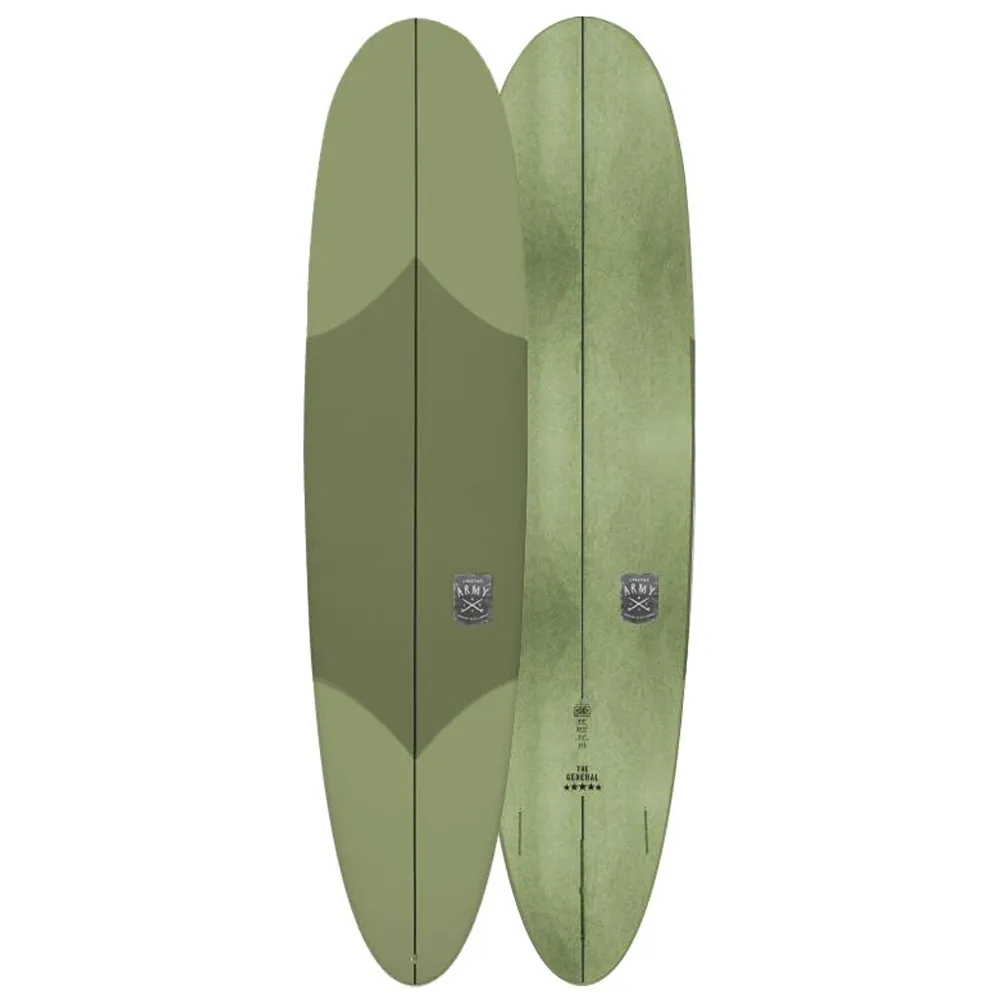 CREATIVE ARMY THE GENERAL EPOXY-SOFTBOARD 8'0" OLIVE