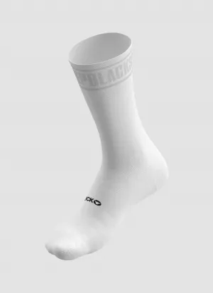 Crew Sock - White Tape Bleached