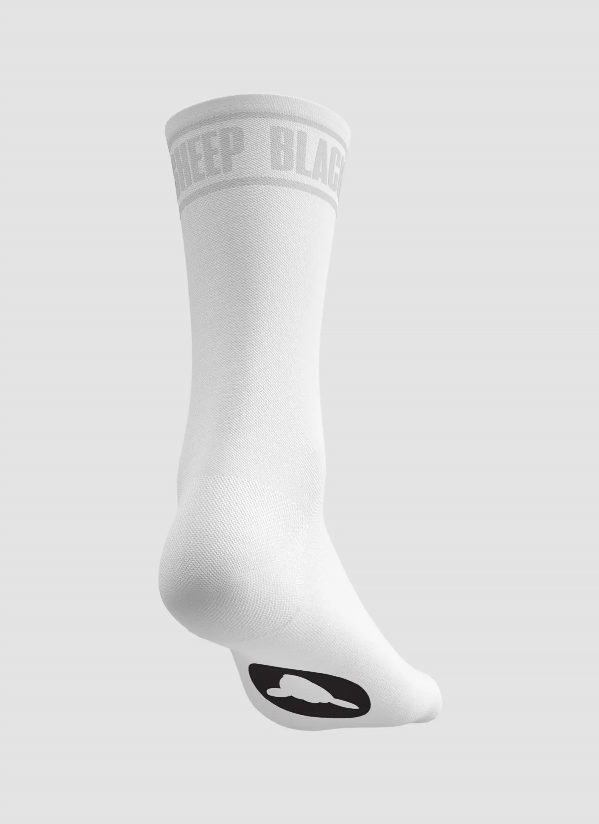Crew Sock - White Tape Bleached
