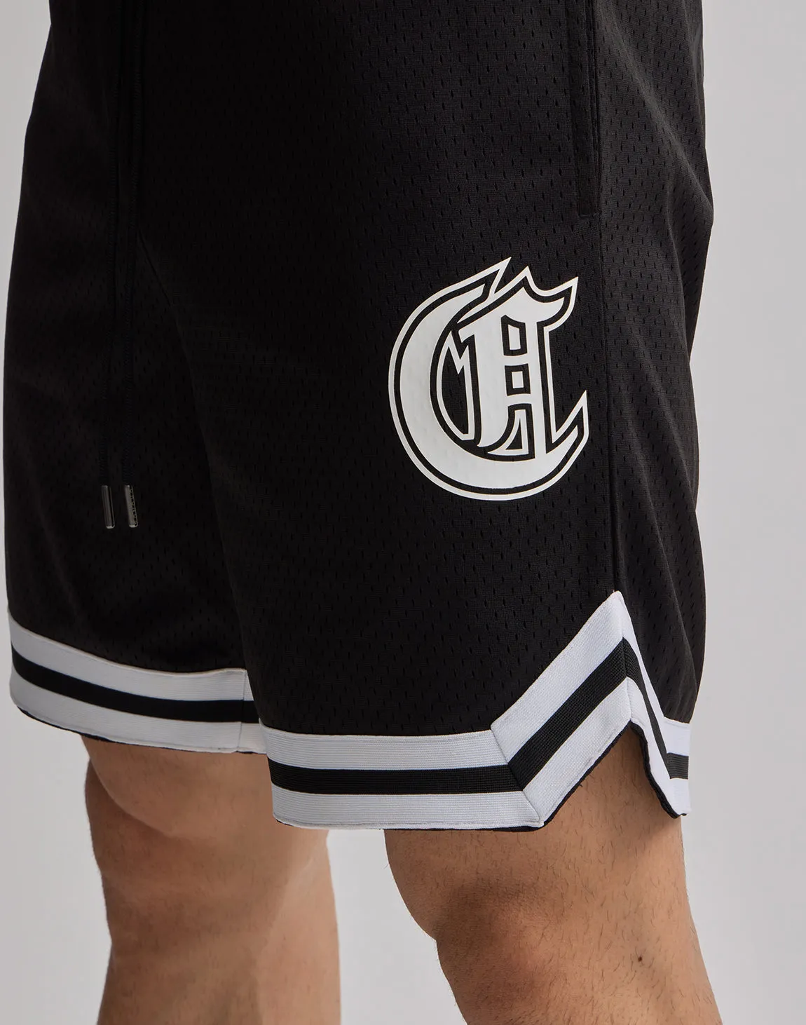 CRONOS JERSEY MESH SHORTS【BLACK】