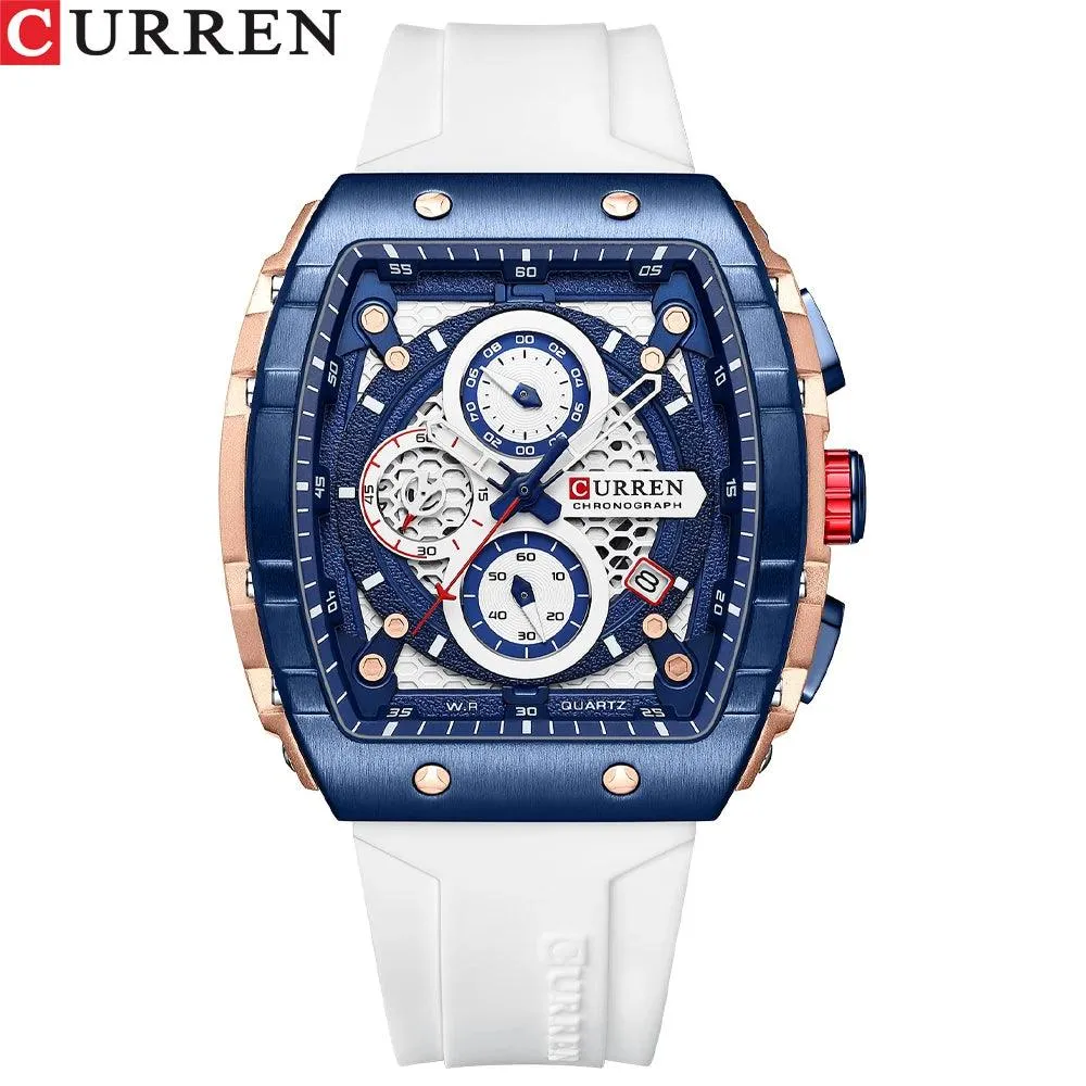 CURREN Luxury Private Label Chronograph Sports Waterproof Men Digital Original Digital Watches