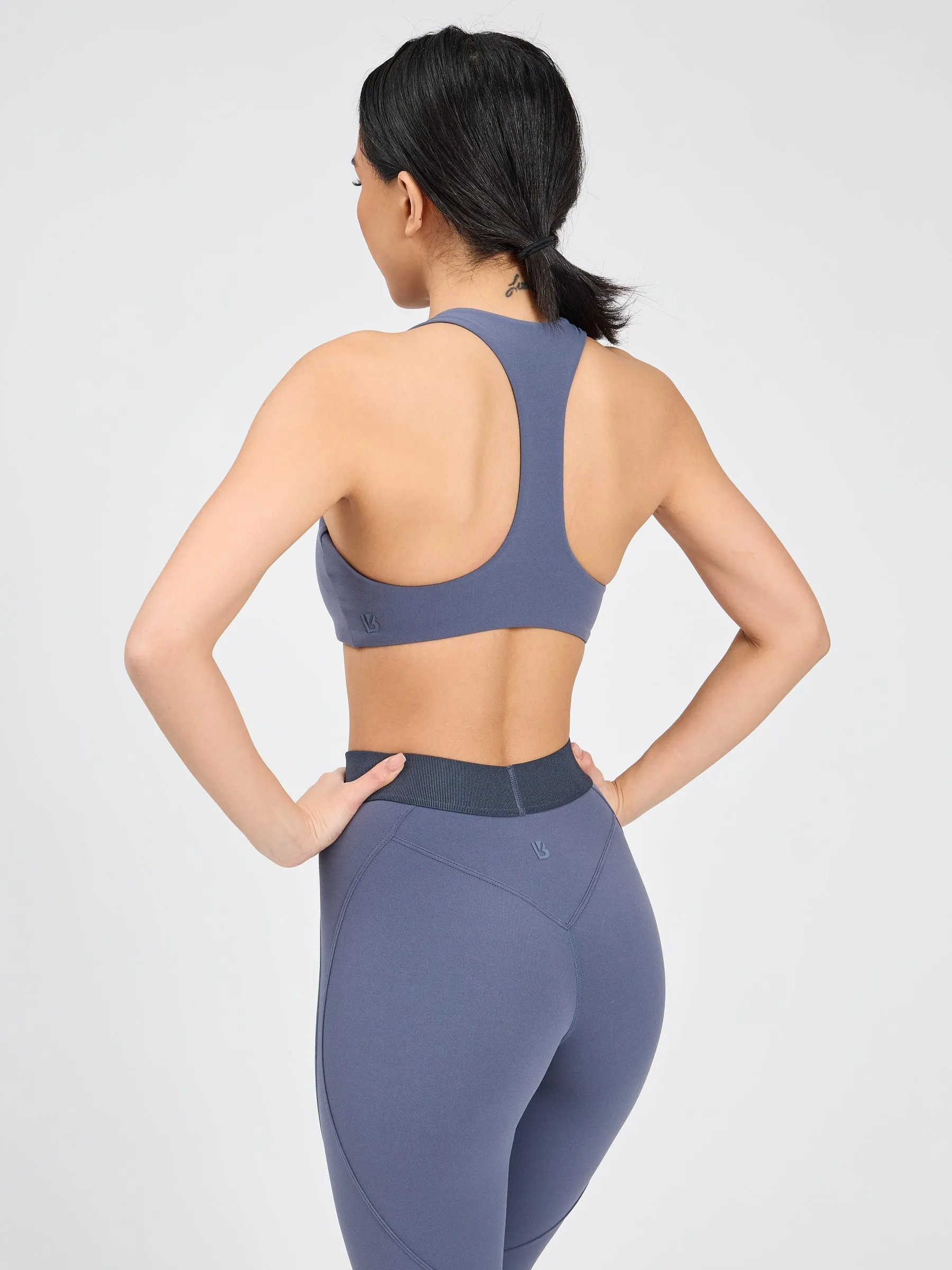 Curve Sports Bra - Barista Blue