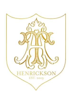 Custom Wedding Crest Illustration