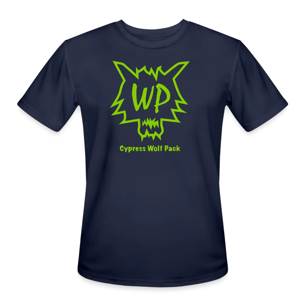 Cypress Wolf Pack Green- Men’s Moisture Wicking Performance T-Shirt