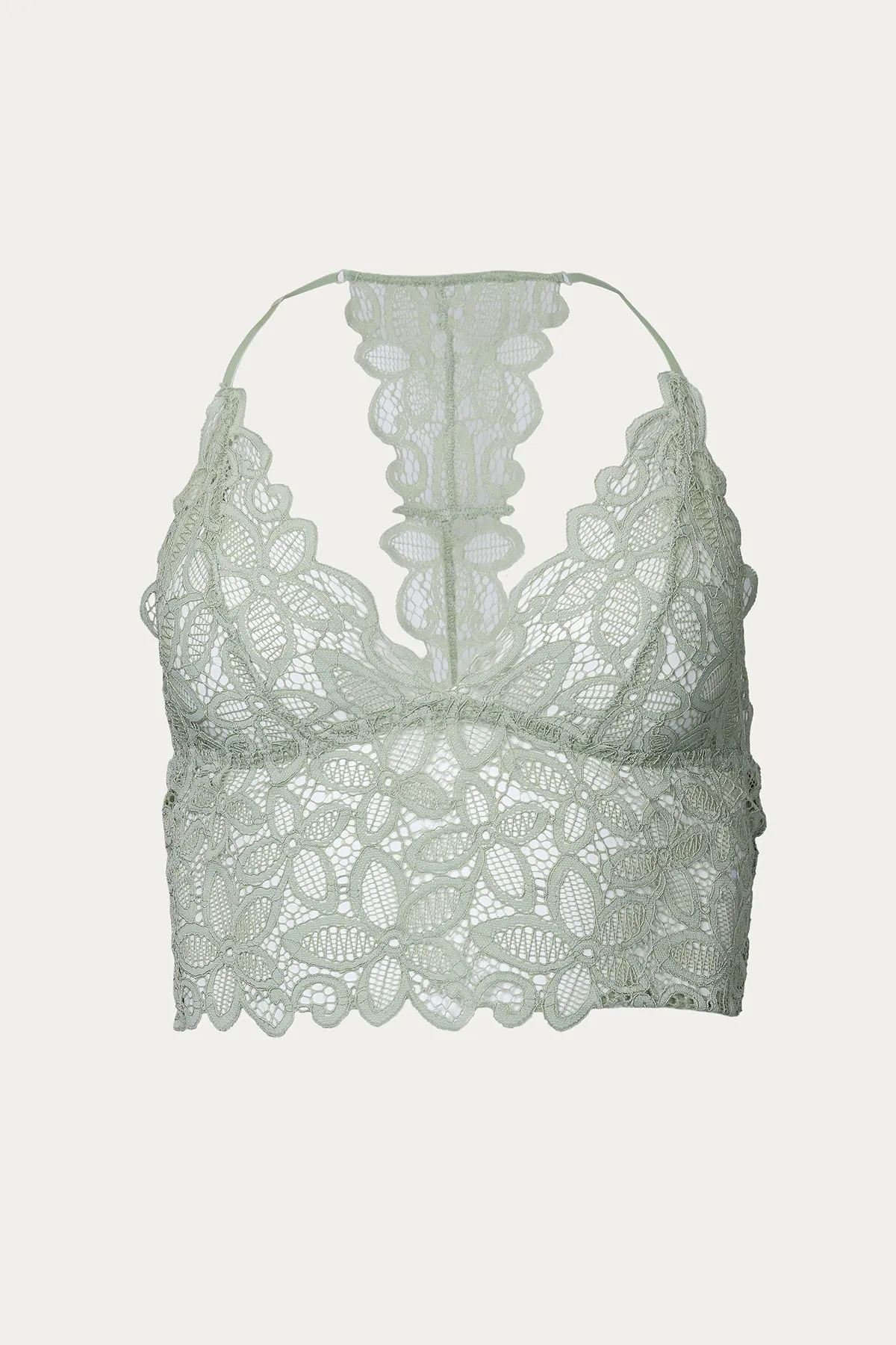 DAISY LACE LONGLINE BRALETTE