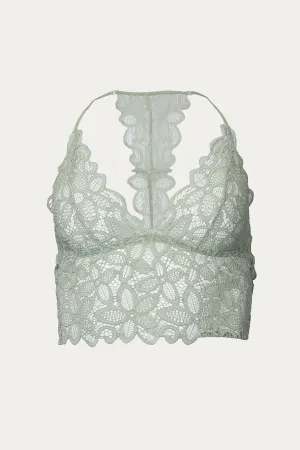 DAISY LACE LONGLINE BRALETTE