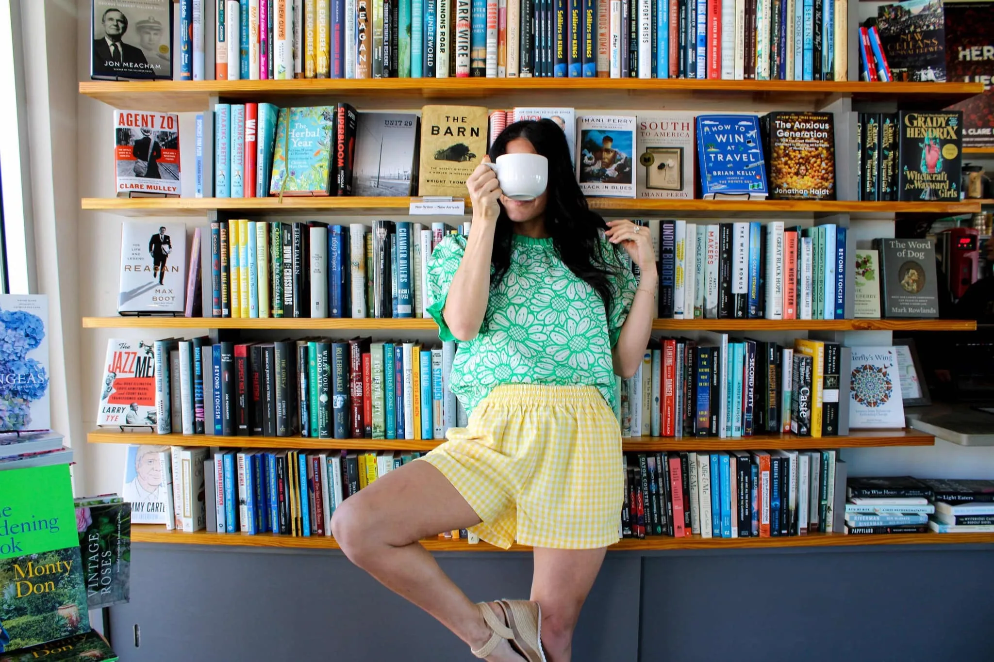 Daisy Picnic Gingham Shorts