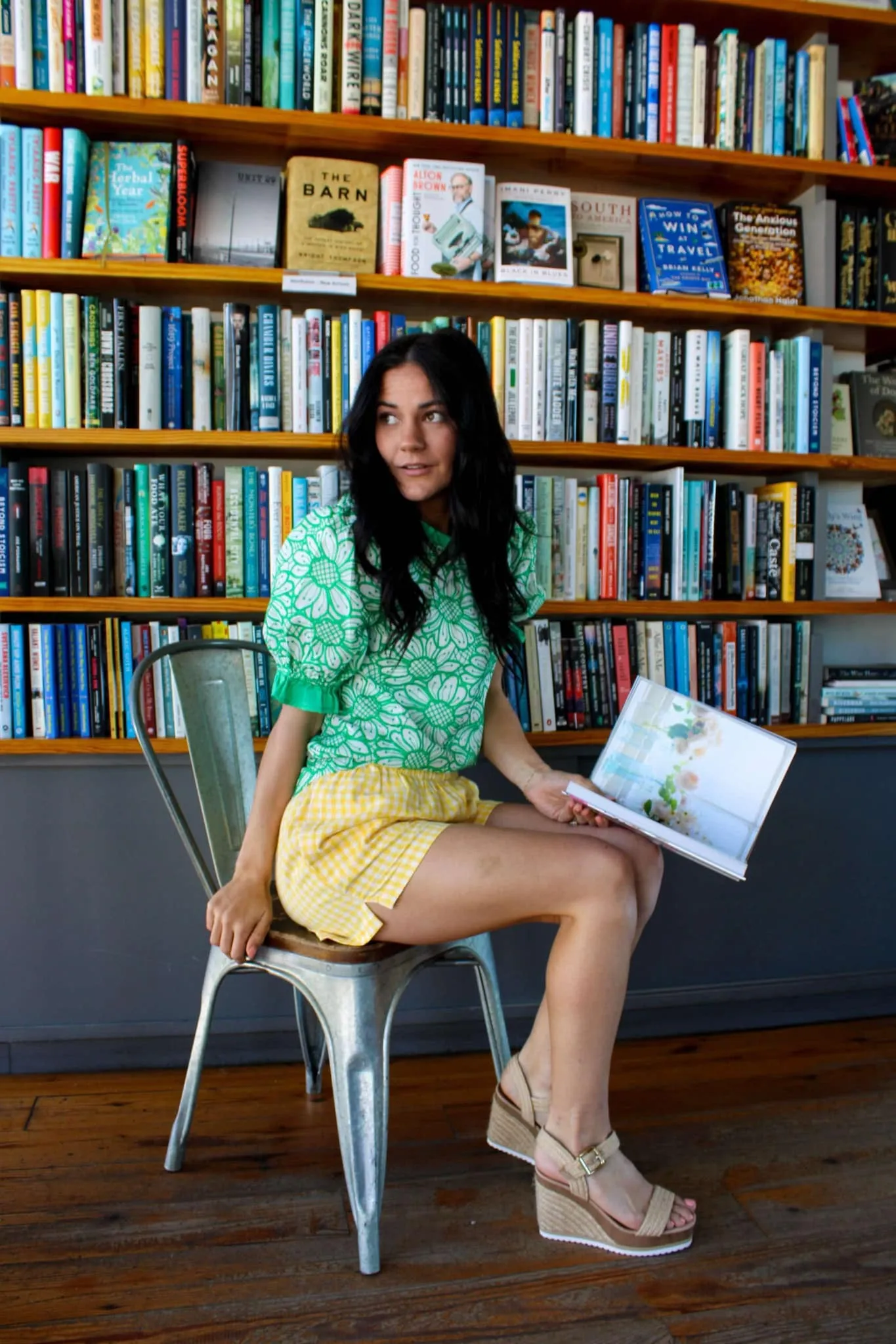 Daisy Picnic Gingham Shorts