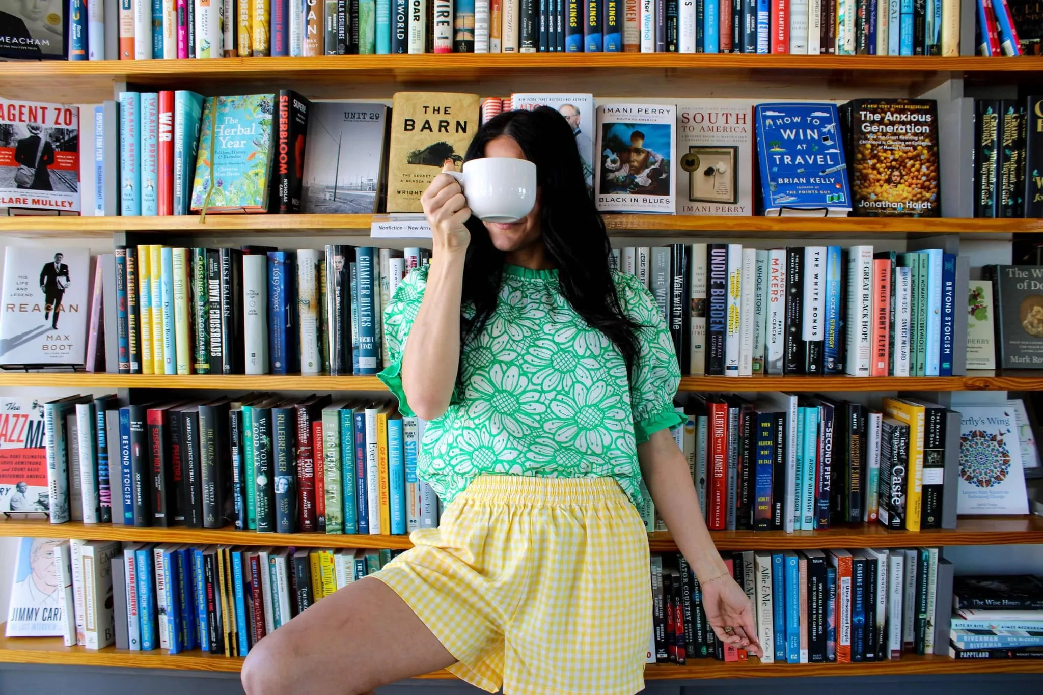 Daisy Picnic Gingham Shorts
