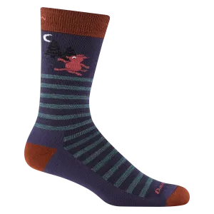 Darn Tough Mens Wild Life Crew Lightweight Lifestyle Socks - Clearance