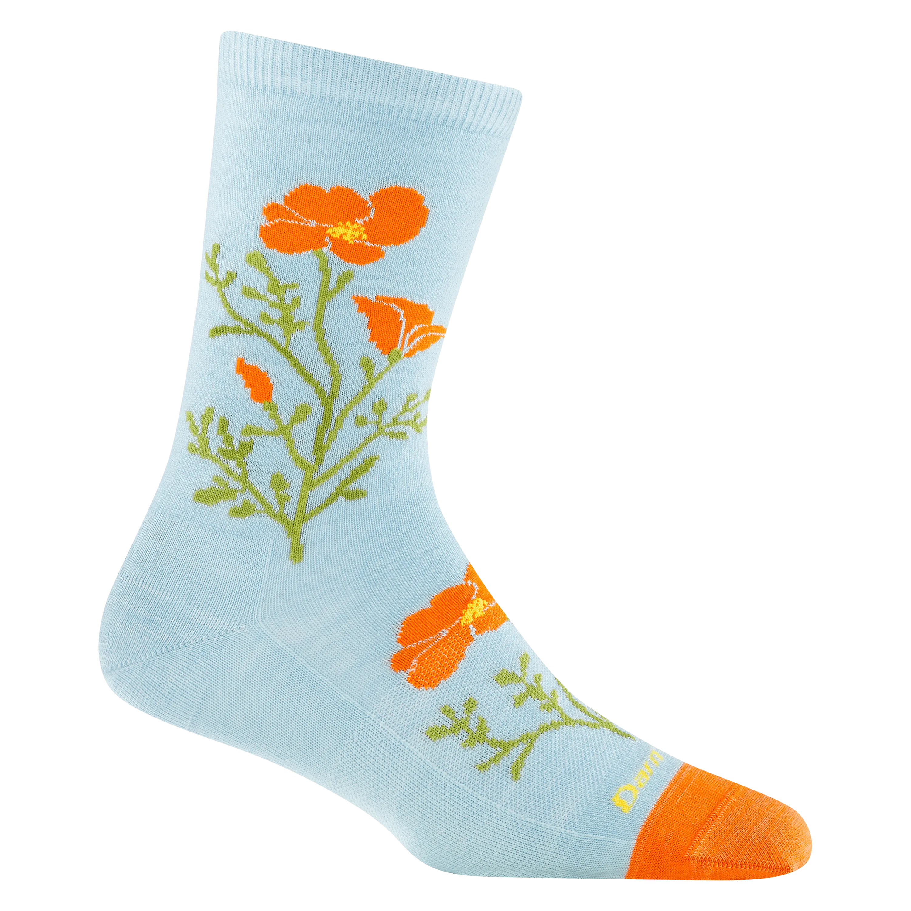 Darn Tough Womens Blossom Crew Lightweight Lifestyle Socks