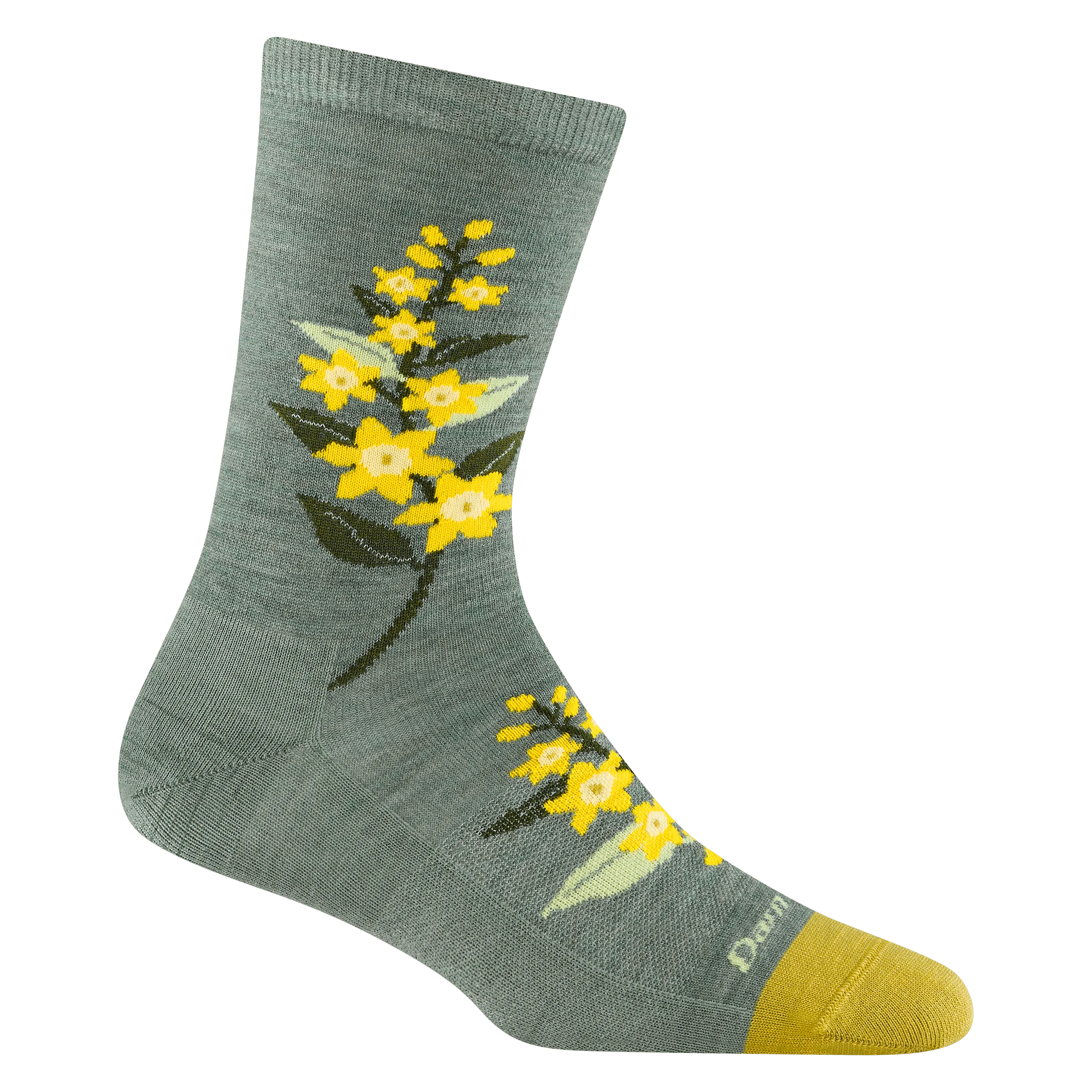 Darn Tough Womens Blossom Crew Lightweight Lifestyle Socks