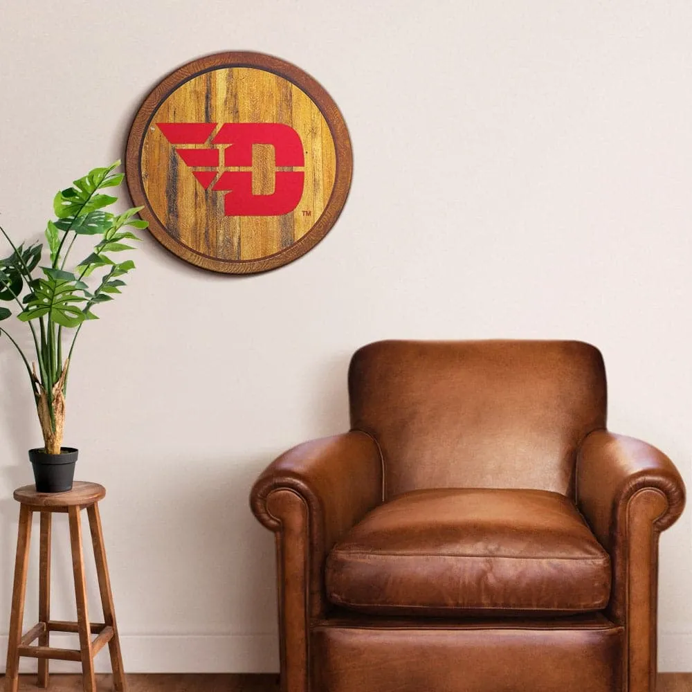 Dayton Flyers: "Faux" Barrel Top Sign