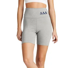 Delta Delta Delta High Waist Bike Shorts