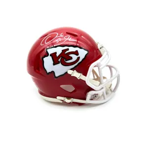 Derrick Johnson Signed Kansas City Chiefs Signed Speed Mini Helmet