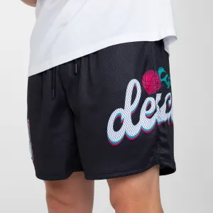 DEUCE MESH SHORTS | 96 Fiesta Black Fire