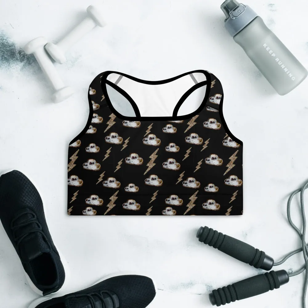 Disco Cowgirl Sports Bra