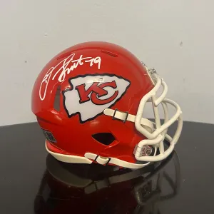 Donovan Smith Signed Kansas City Chiefs Speed Mini Helmet