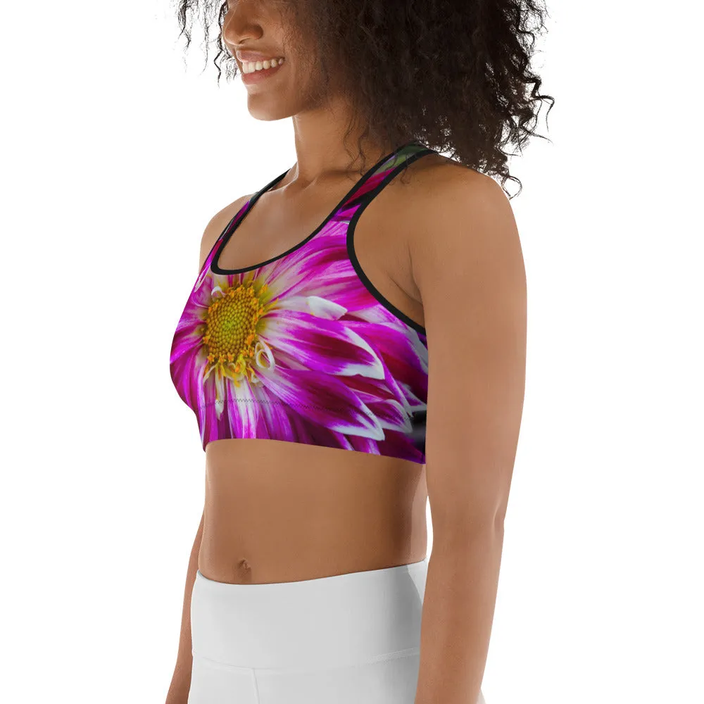 Drama Dahlia Sports Bra