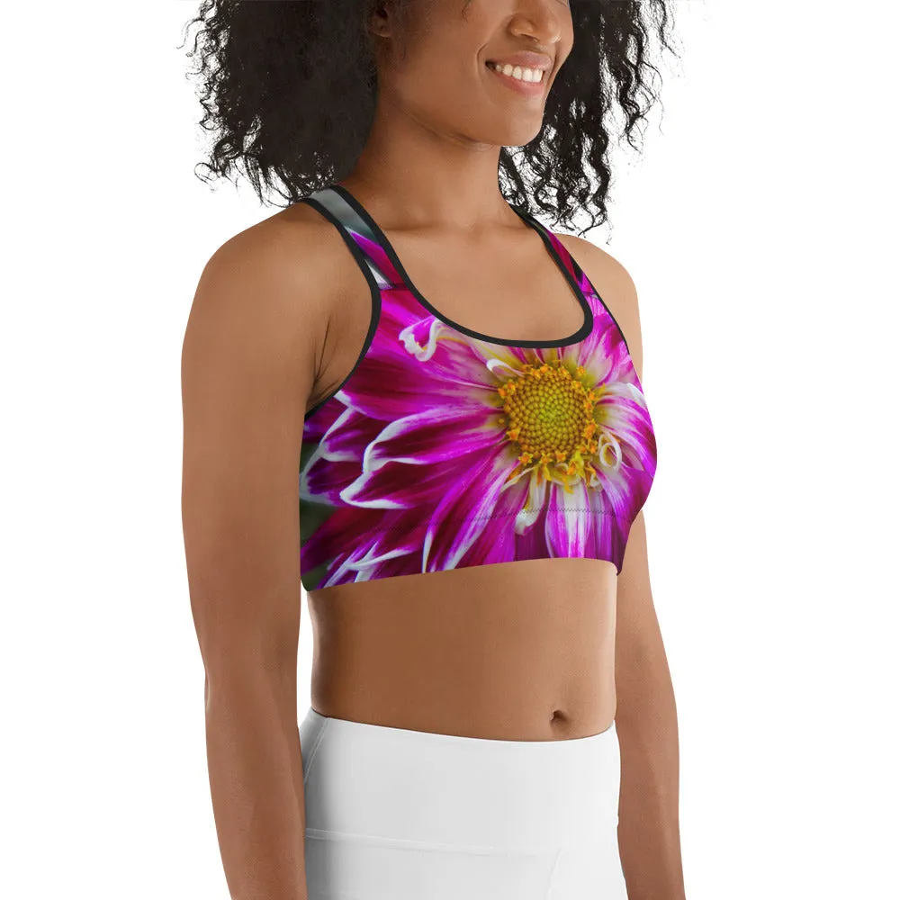 Drama Dahlia Sports Bra