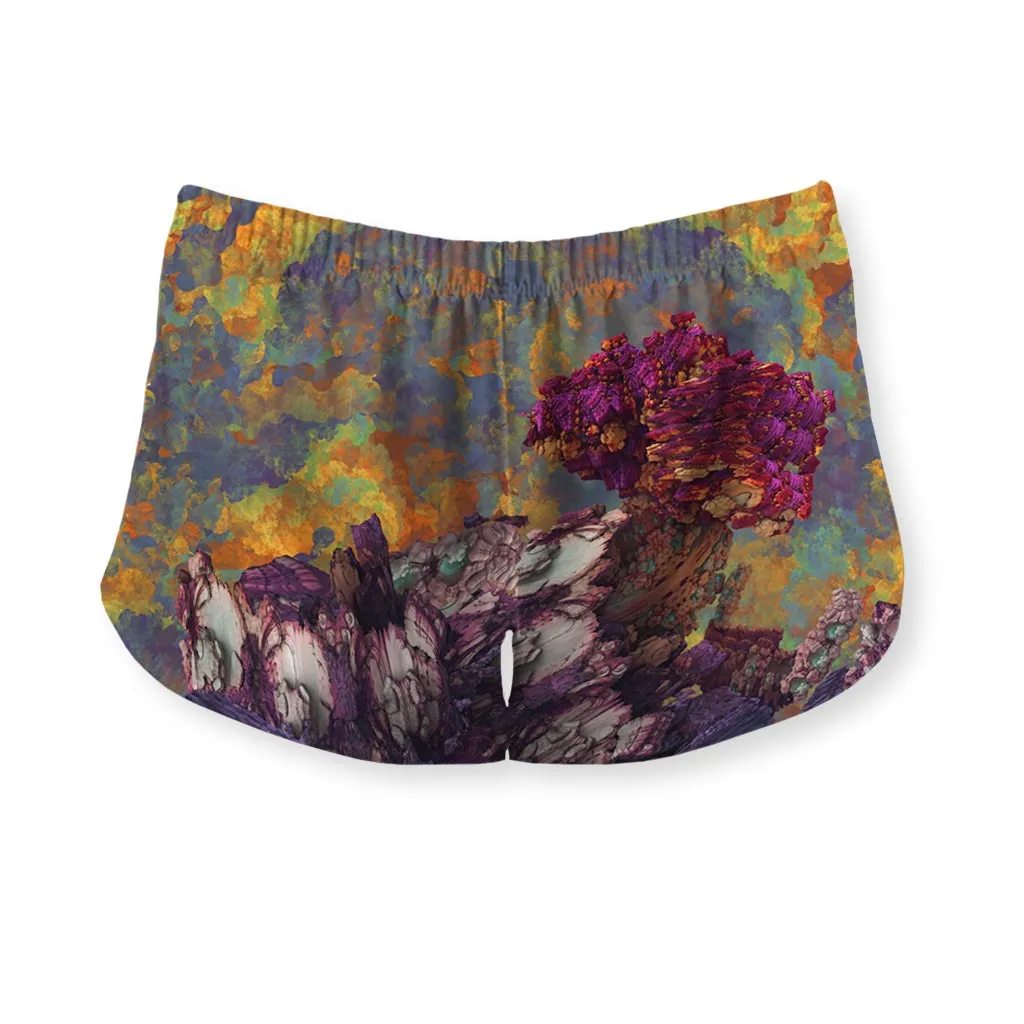 Efflorescent Womens Running Shorts