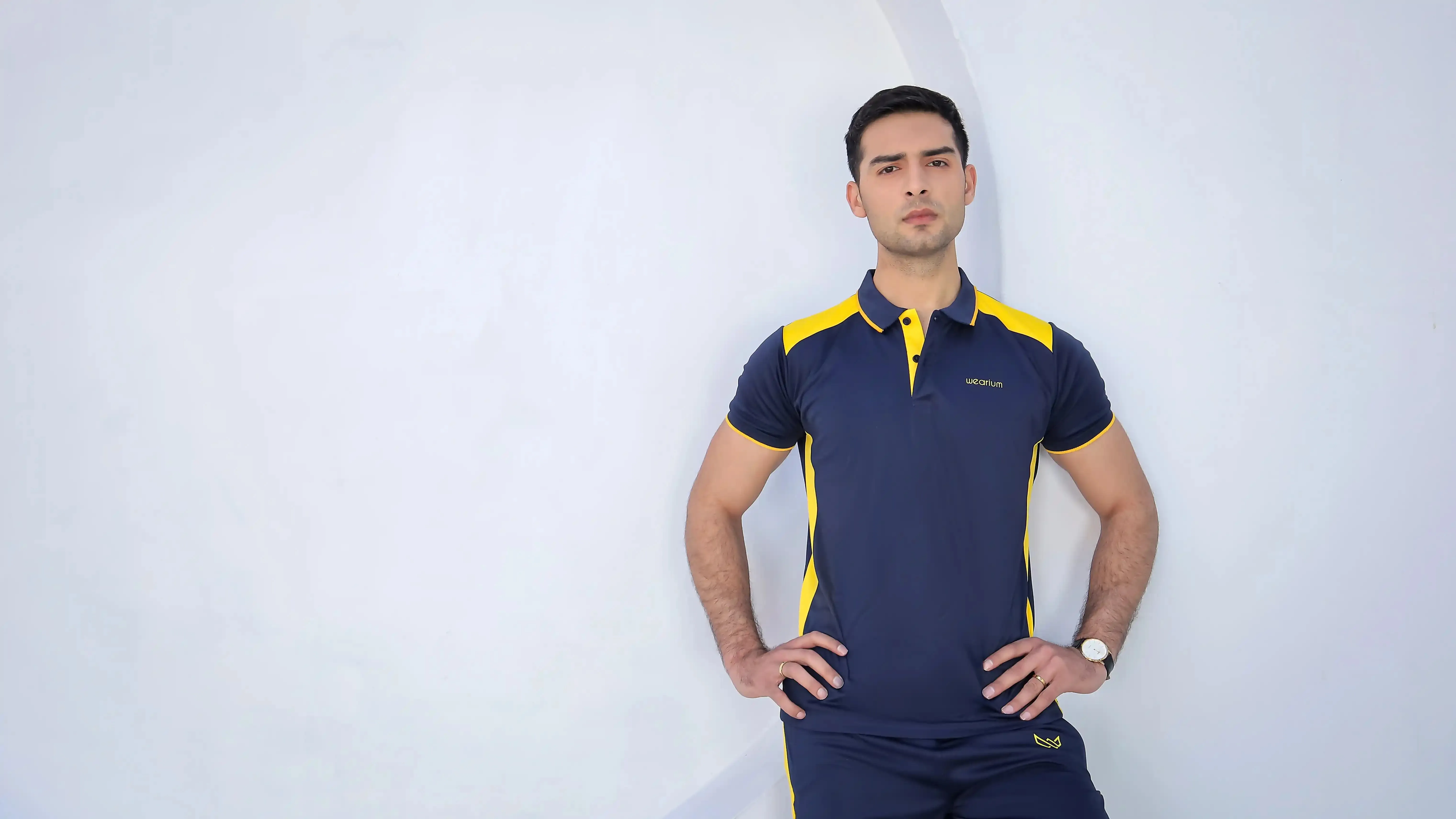 Electric Blue - Polo Dri-Fit Tracksuit