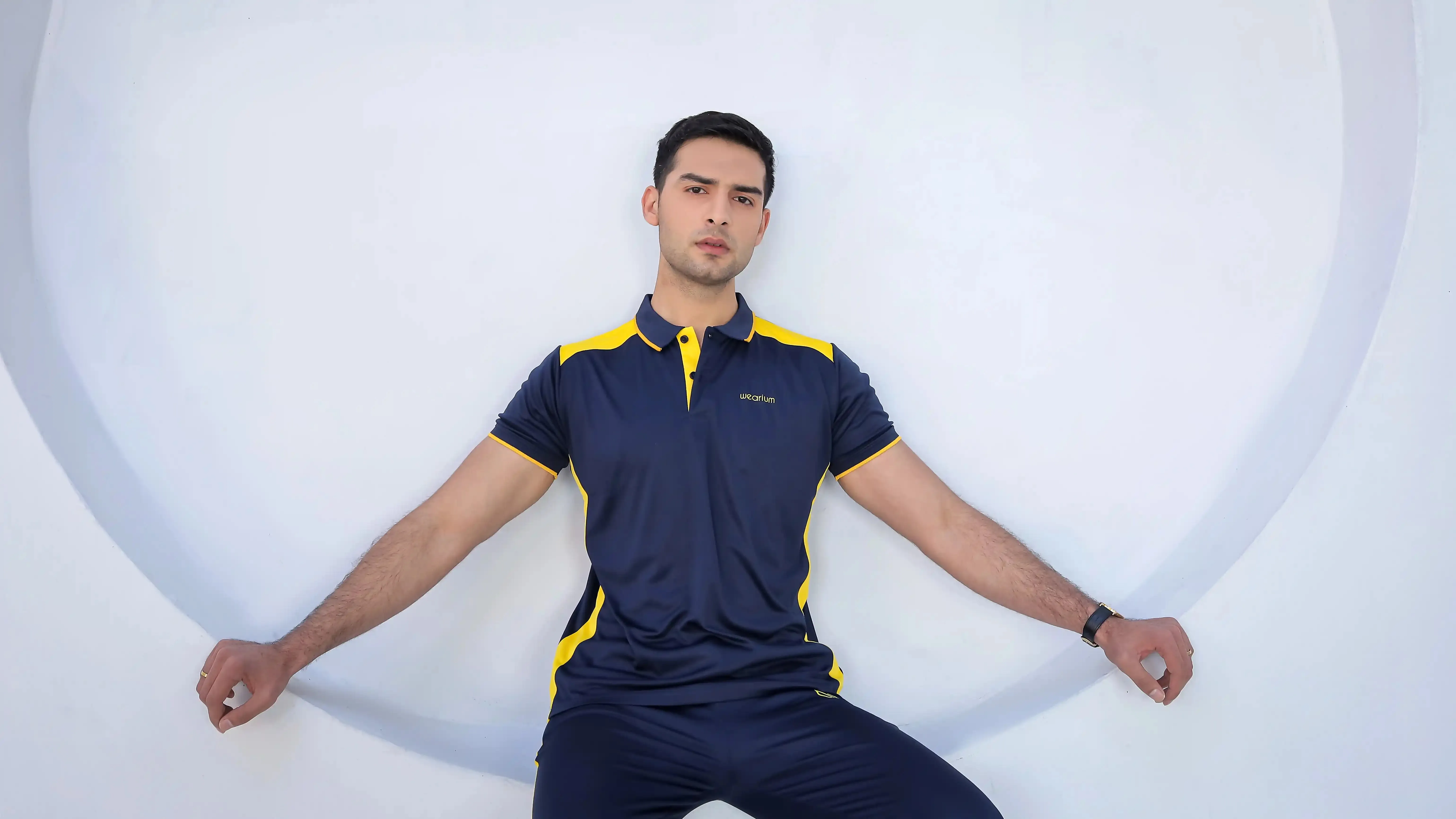 Electric Blue - Polo Dri-Fit Tracksuit