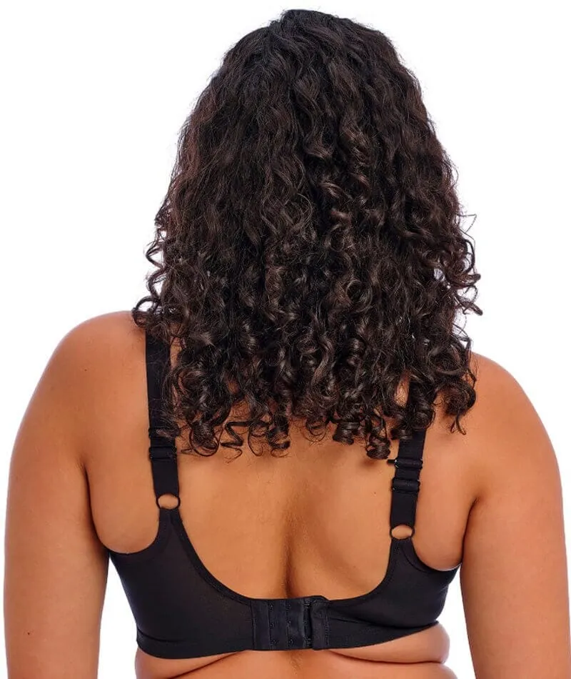Elomi Matilda Underwired Plunge Bra - Black Dot