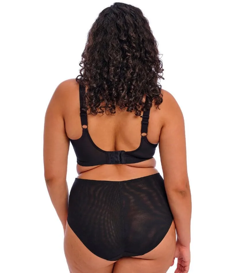 Elomi Matilda Underwired Plunge Bra - Black Dot