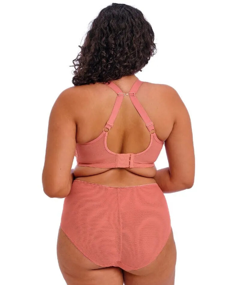 Elomi Matilda Underwired Plunge Bra - Rose Leo