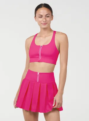 Endure Piped Zip Bra