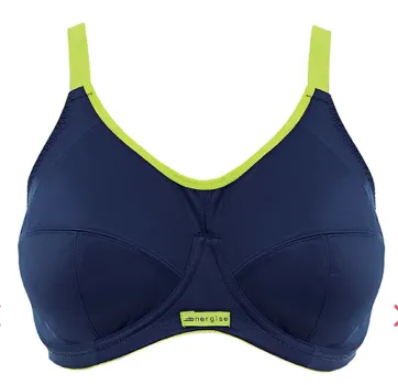 Energise EL8041 Sports Bra with J-Hook (Navy)