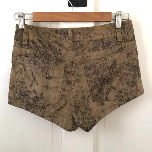 Erin Wasson x RVCA vegan suede short collection