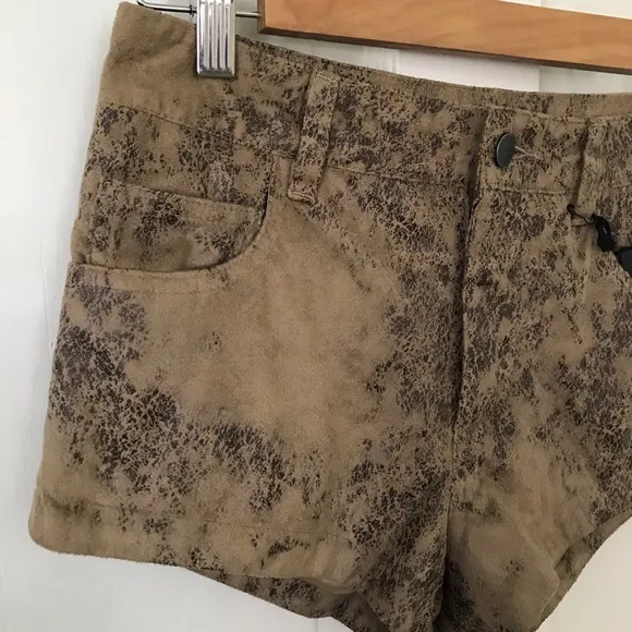 Erin Wasson x RVCA vegan suede short collection