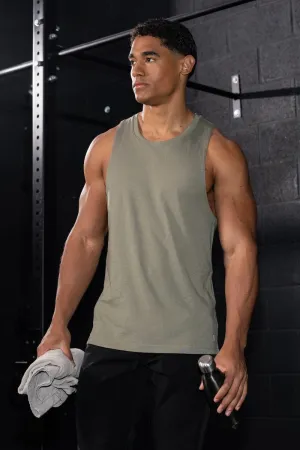 Essential Training Vest in Khaki